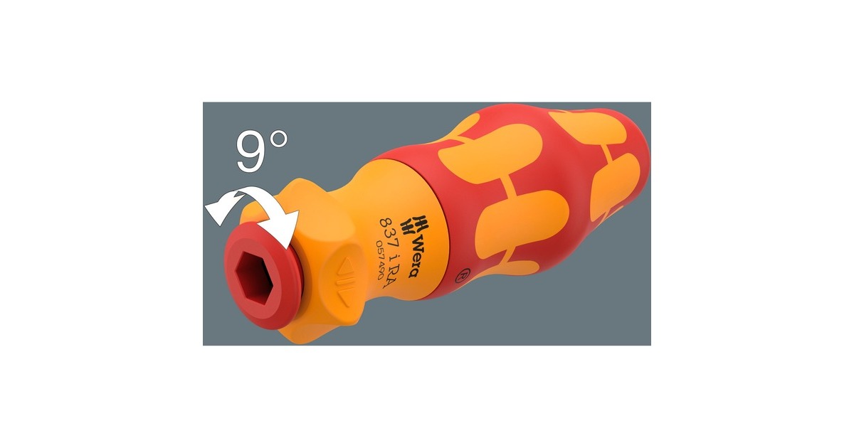 WeraKraftform Kompakt VDE 17 RA Imperial 1 schroevendraaier  (Rood/geel, 17‑delig)