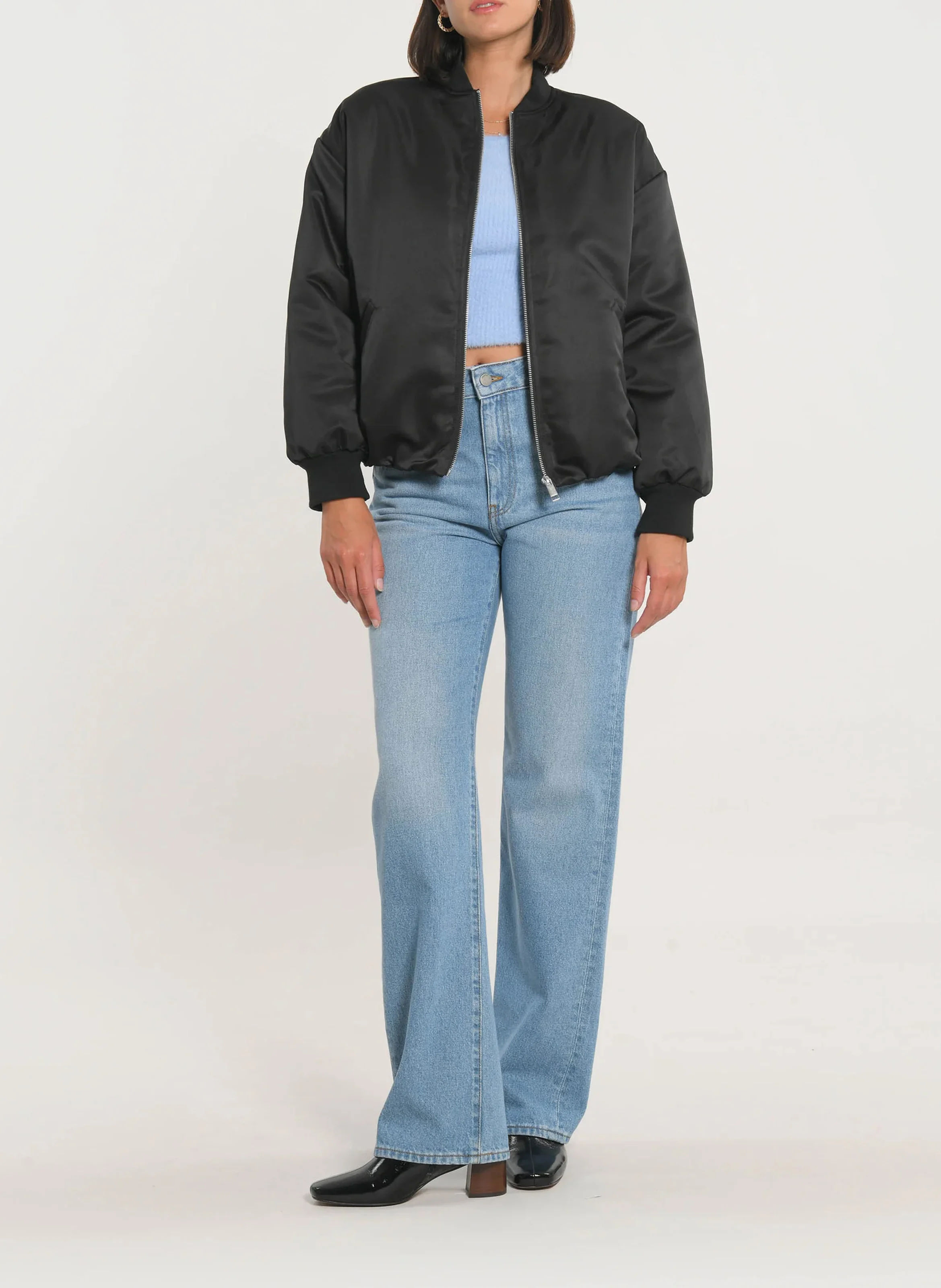 LUISA - Blouson oversize | Noir
