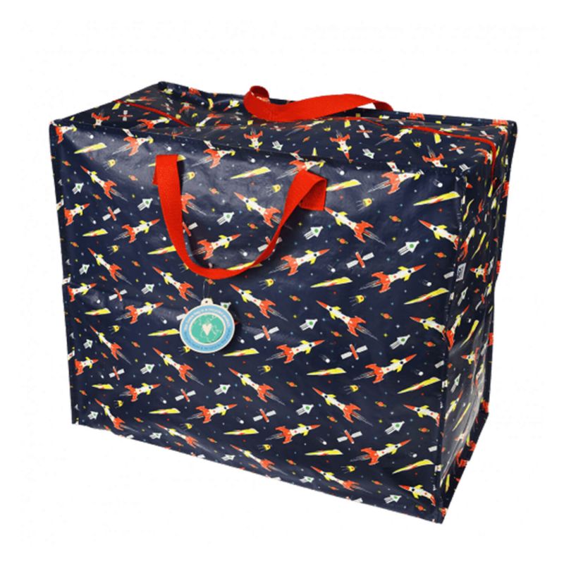 Sac de rangement Jumbo 55 cm Space age rocket