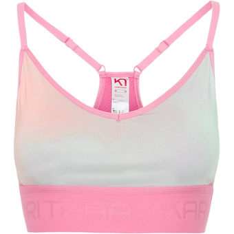 Kari Traa Var Printed Sport-BH Dusty Pink Damen