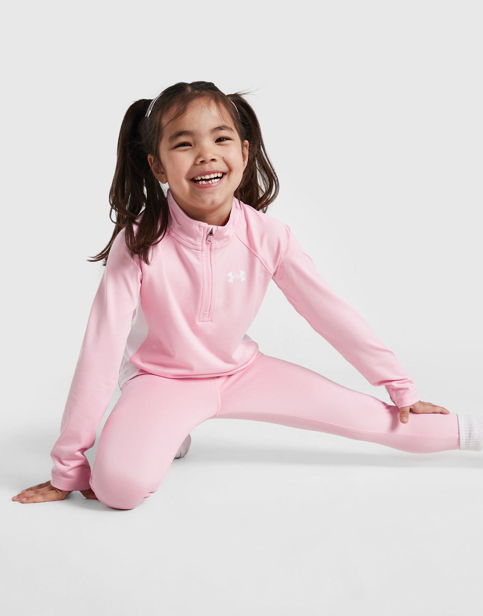 Under Armour Ensemble Haut Zippé/Legging Enfant