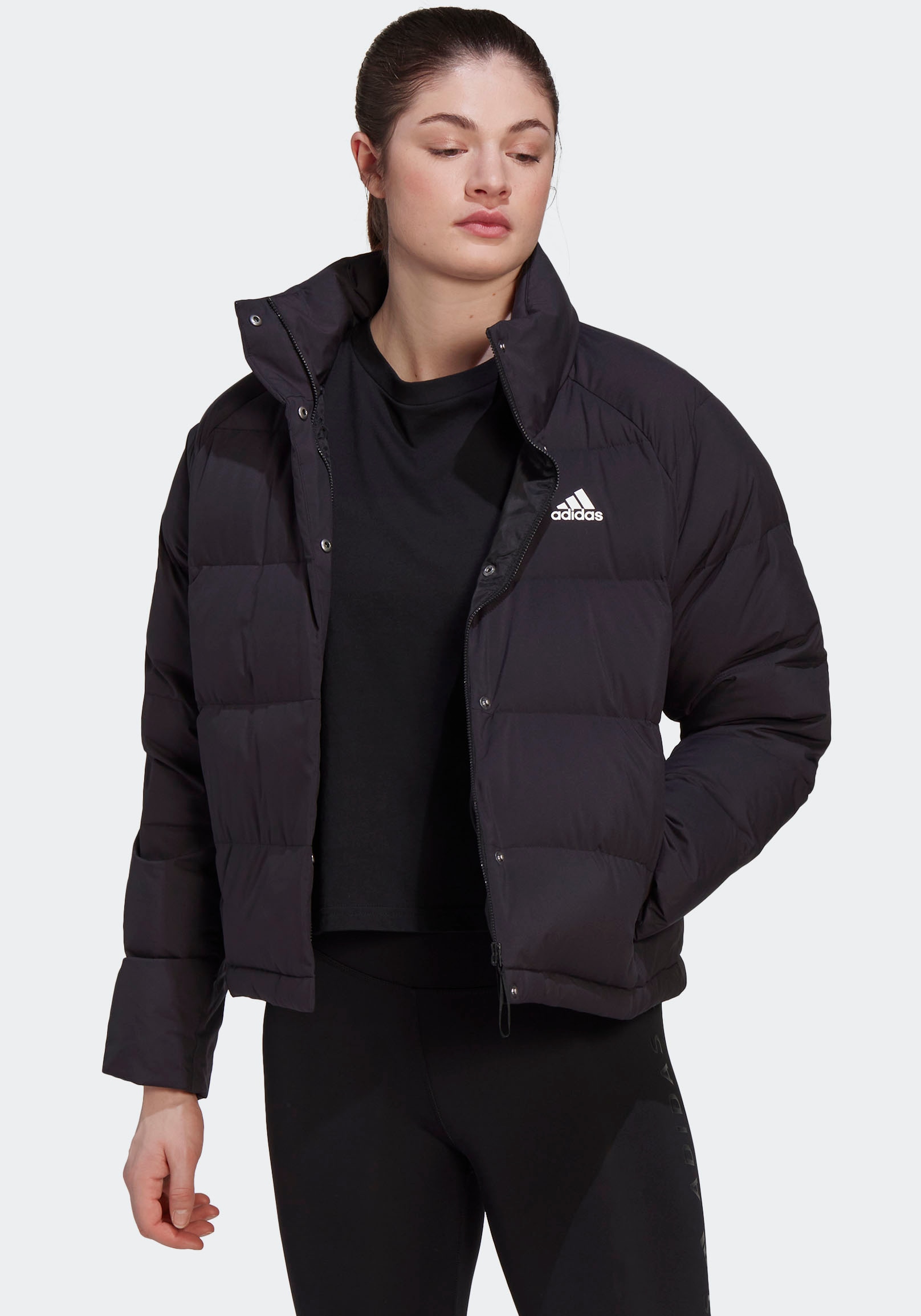 adidas Sportswear Daunenjacke »HELIONIC RELAXED DAUNENJACKE« Winterjacke Damen