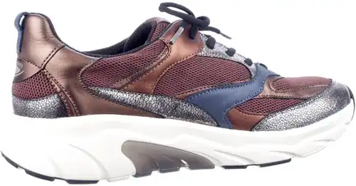 Gabor Rollingsoft brons combi 76.936.83 - maat 9.5 sneaker brons combi - maat 9.5 Calandschoen