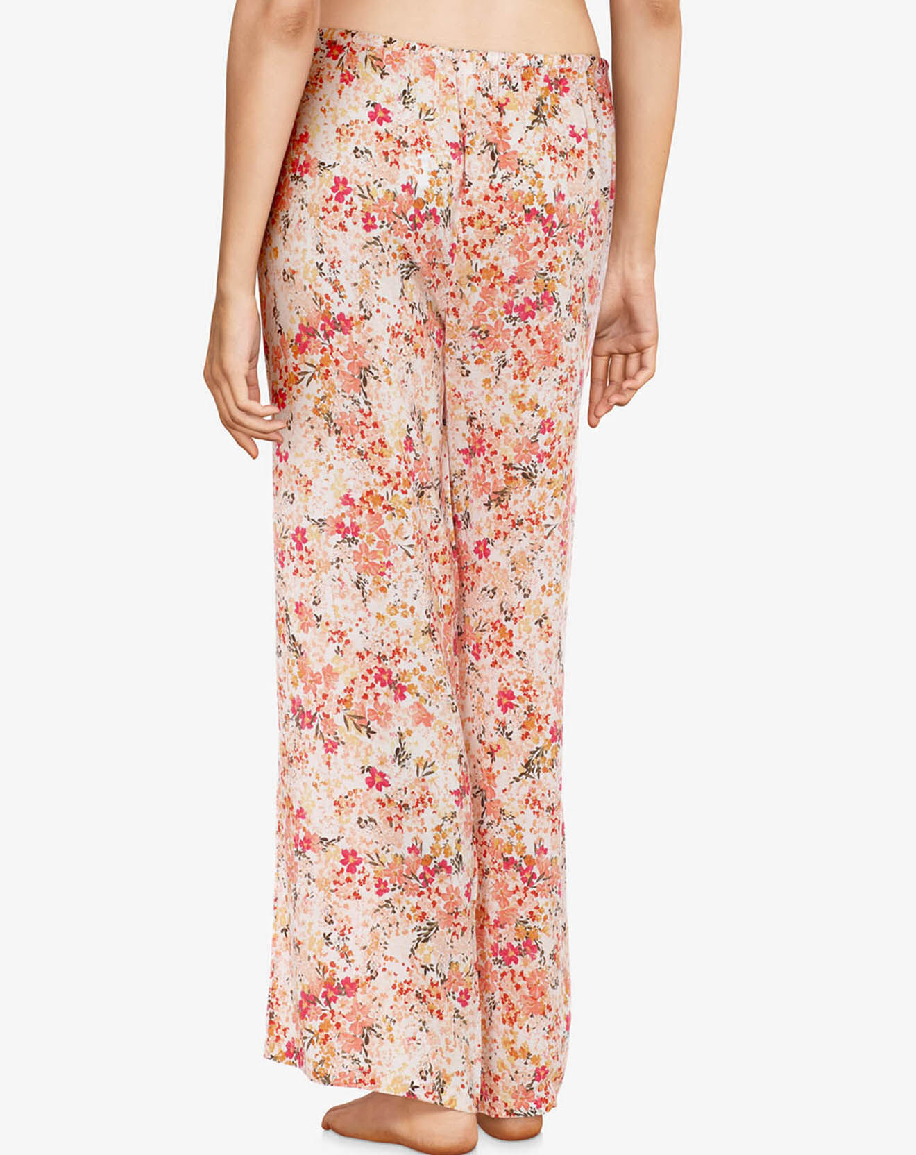 Passionata Pantalon de pyjama Leny imprimé fleurs rose