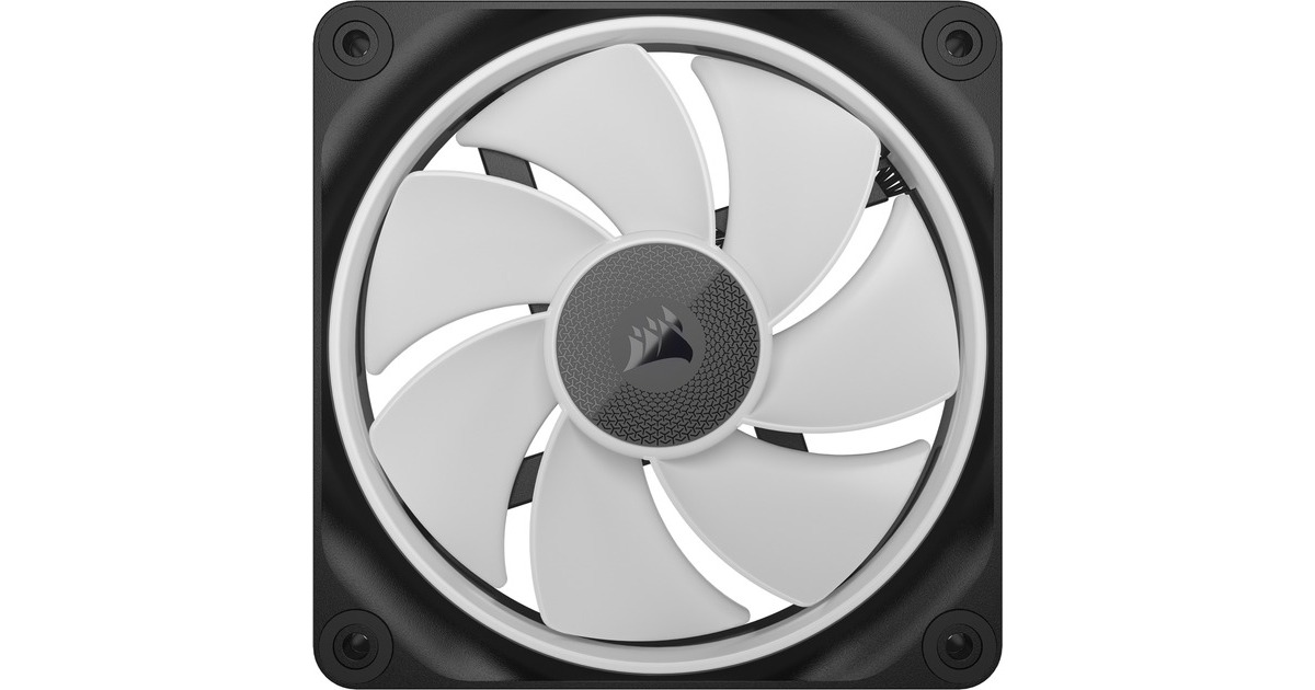 CorsairiCUE LINK LX120-R RGB Reverse case fan  (Zwart, 120 x 120 x 25 mm, PWM)