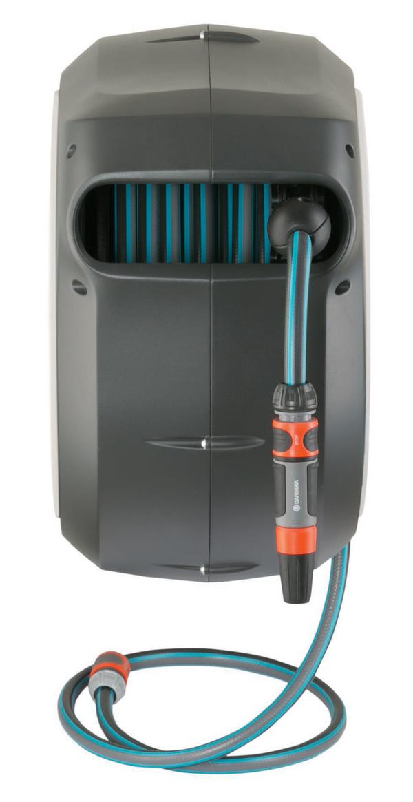 GARDENA Wand-Schlauchbox RollUp M/L, ca. 25 m
