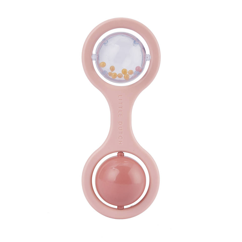 Little Dutch bal rammelaar - roze
