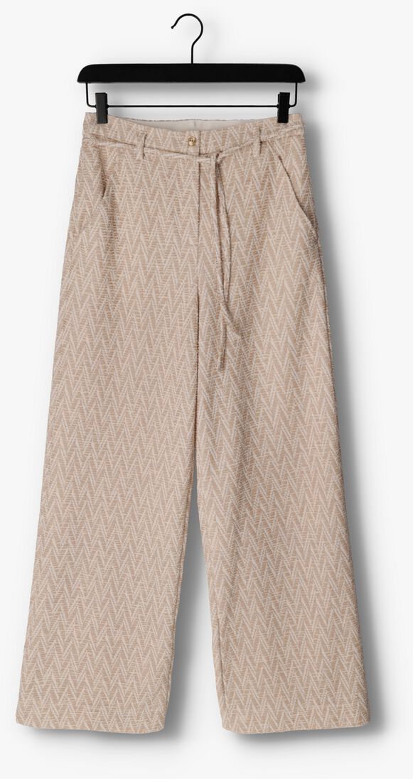 VANILIA bruine vanilia pantalon zig zag sparkle