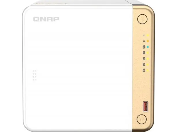 QNAP TS-462 - NAS-server - 4 bays - SATA 6Gb/s - RAID 0, 1, 5, 6, 10, JBOD - RAM 4 GB - 2.5 Gigabit Ethernet - iSCSI support