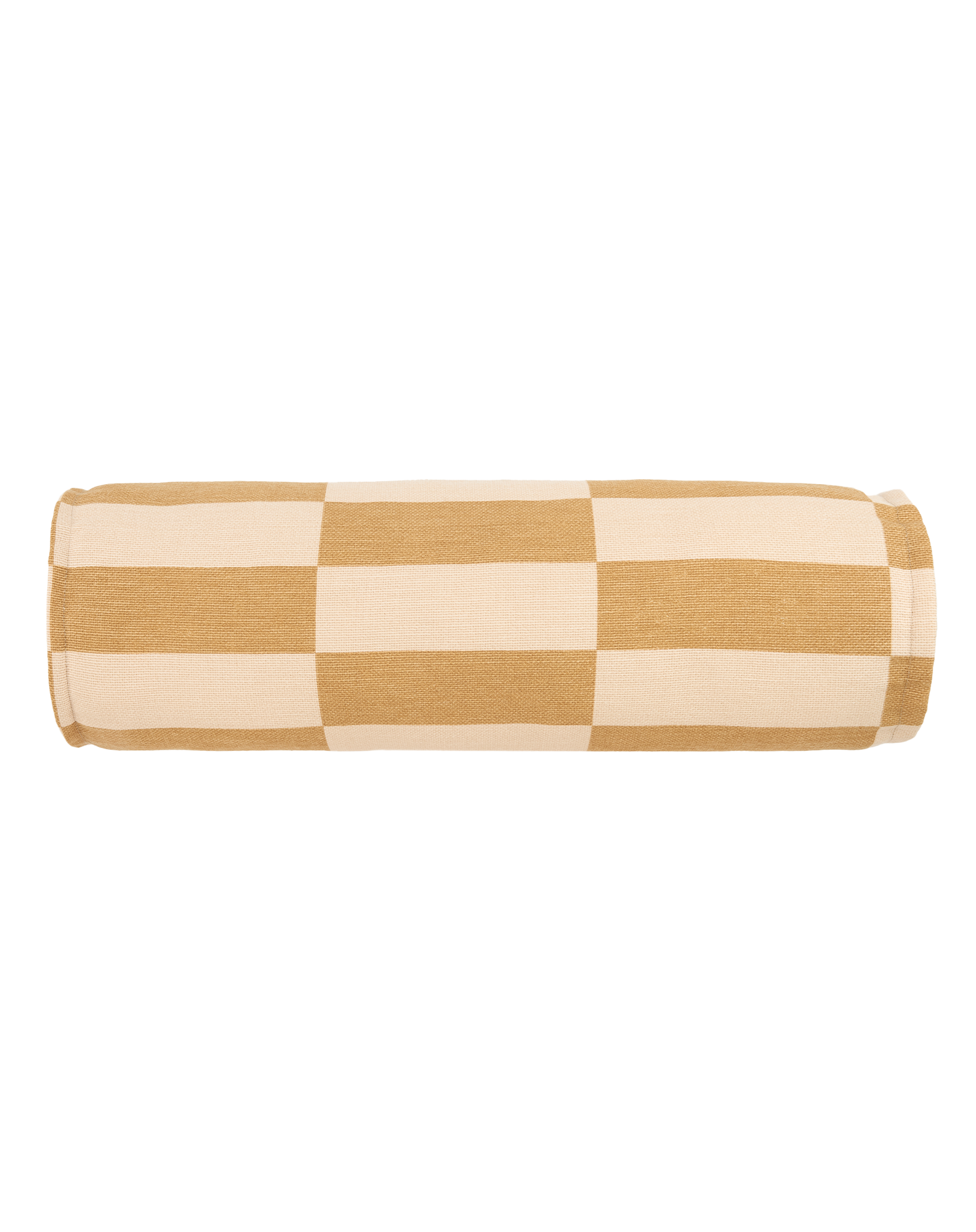 Coussin cylindrique vibes | Jaune