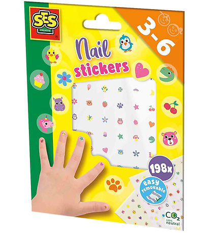 SES Creative - Negle Klisterm?rker - 198 stk