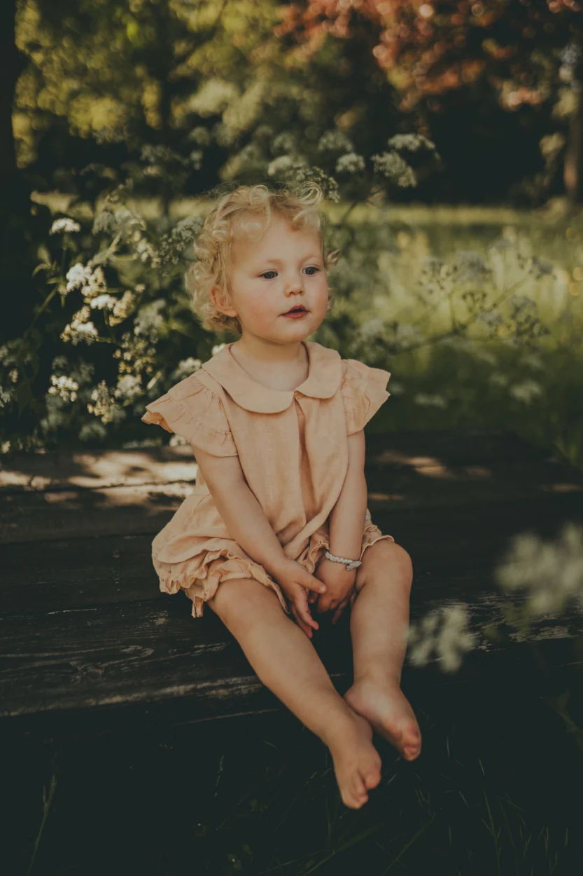 Mimi Linen Blouse | Rose Latte