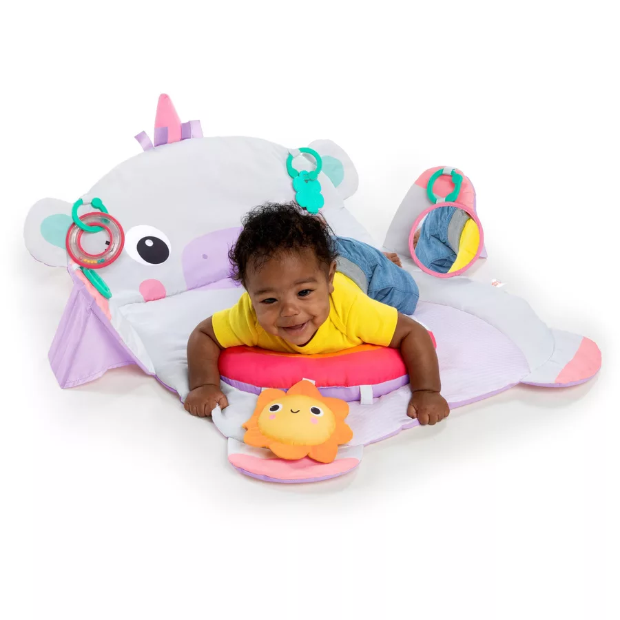 Bright Starts Tummy Time Prop & Play™ Einhorn Aktivitätsmatte