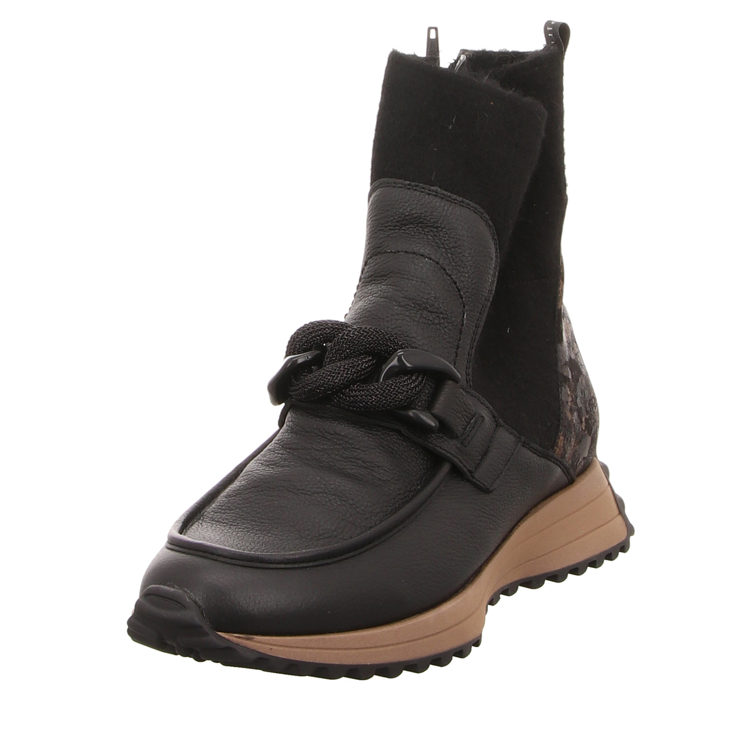 Waldläufer Stiefeletten schwarz