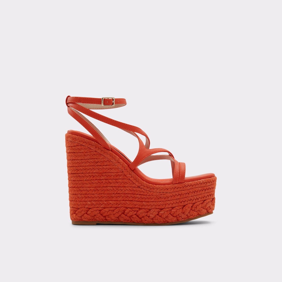 Portofino Bright Orange Women Wedges & Espadrilles