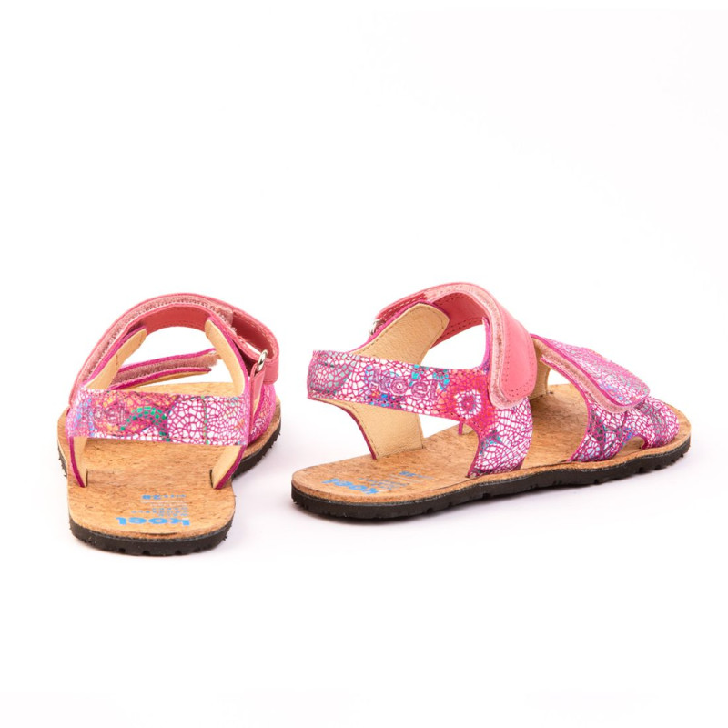 Koel Koel Sandale Ashley Fuchsia imprimé