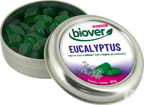 Biover Eucalyptus Pastilles 45g