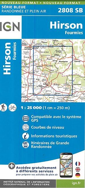 IGN - 2808 SB HIRSON 1 25 000