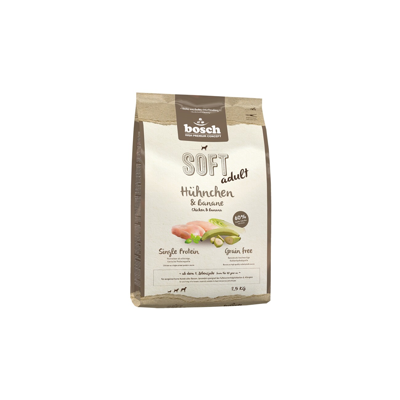 bosch Soft Hühnchen & Banane 2,5 kg