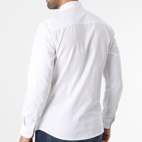 Chemise Manches Longues Oxford 12182486 Blanc