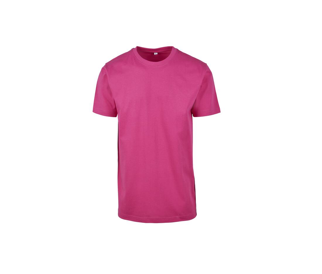 Build Your Brand BY004 - T-shirt Confortable à Col Rond en Coton