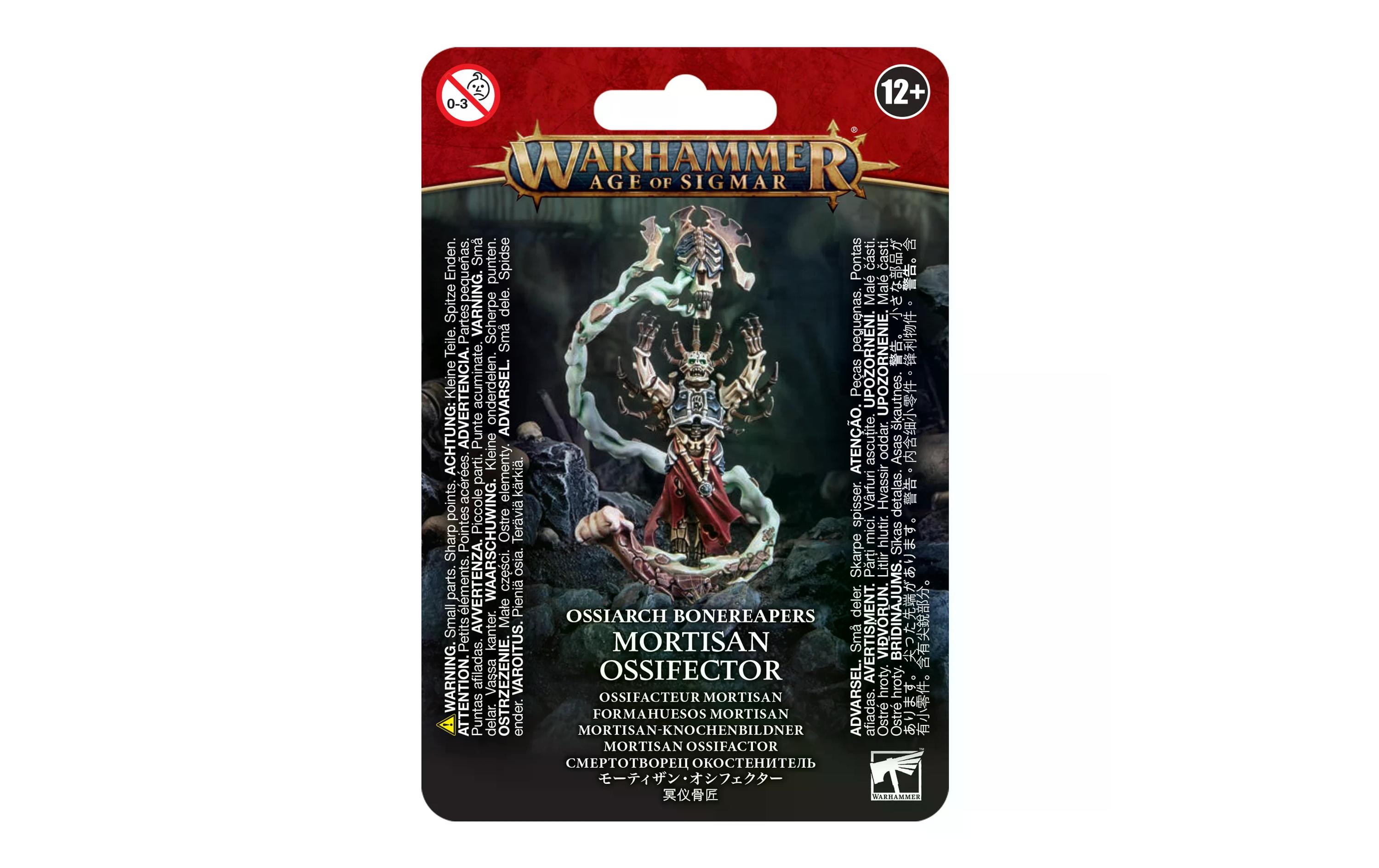 Figur Warhammer Age of Sigmar Mortisan-KnochenbildnerWarhammer Age of Sigmar Miniatur: Ossiarch Bonereapers, Mortisan Ossifector