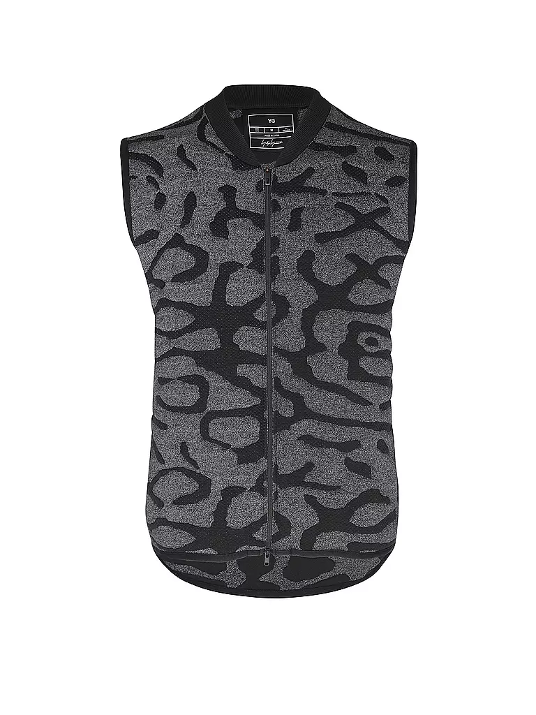 Y-3 Gilet RUN schwarz
