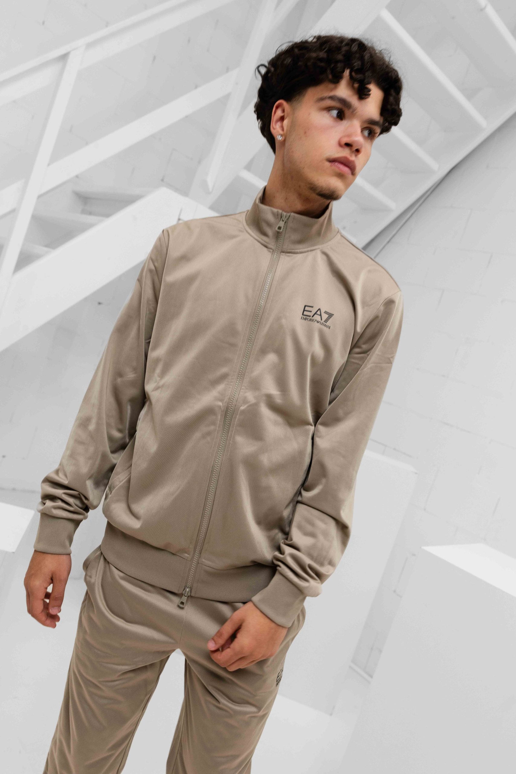 EA7 Emporio Armani 8NPV64 Trainingspak Heren Beige