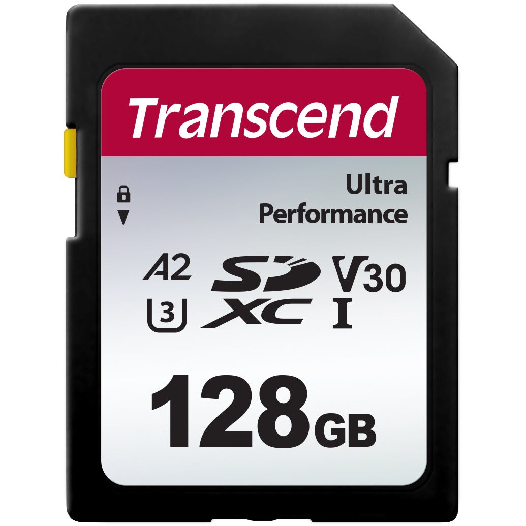 Transcend UHS-I U3 A2 SDXC 340S SD kaart 128 GB
