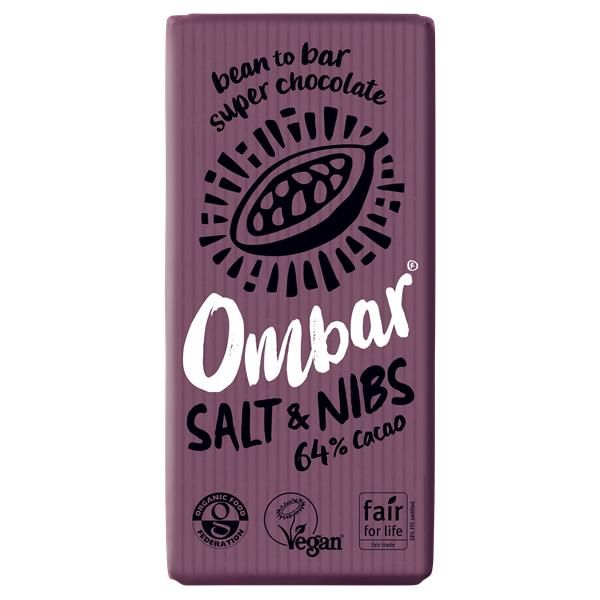 Bio Chocolate Vegan Pedaços De Cacau E Sal 70G