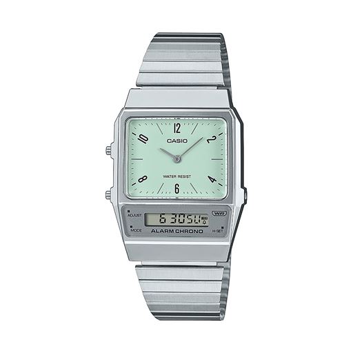 Casio Vintage AQ-800E-3AEF Anadigi Ur, Silver, 32 mm