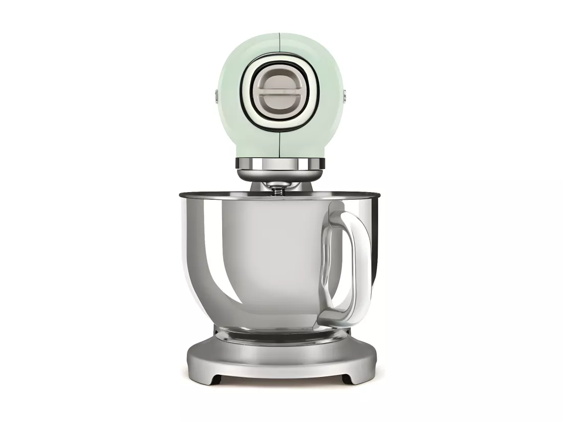 Smeg Robot sur socle 4.8l 800w vert d'eau - smf02pgeu