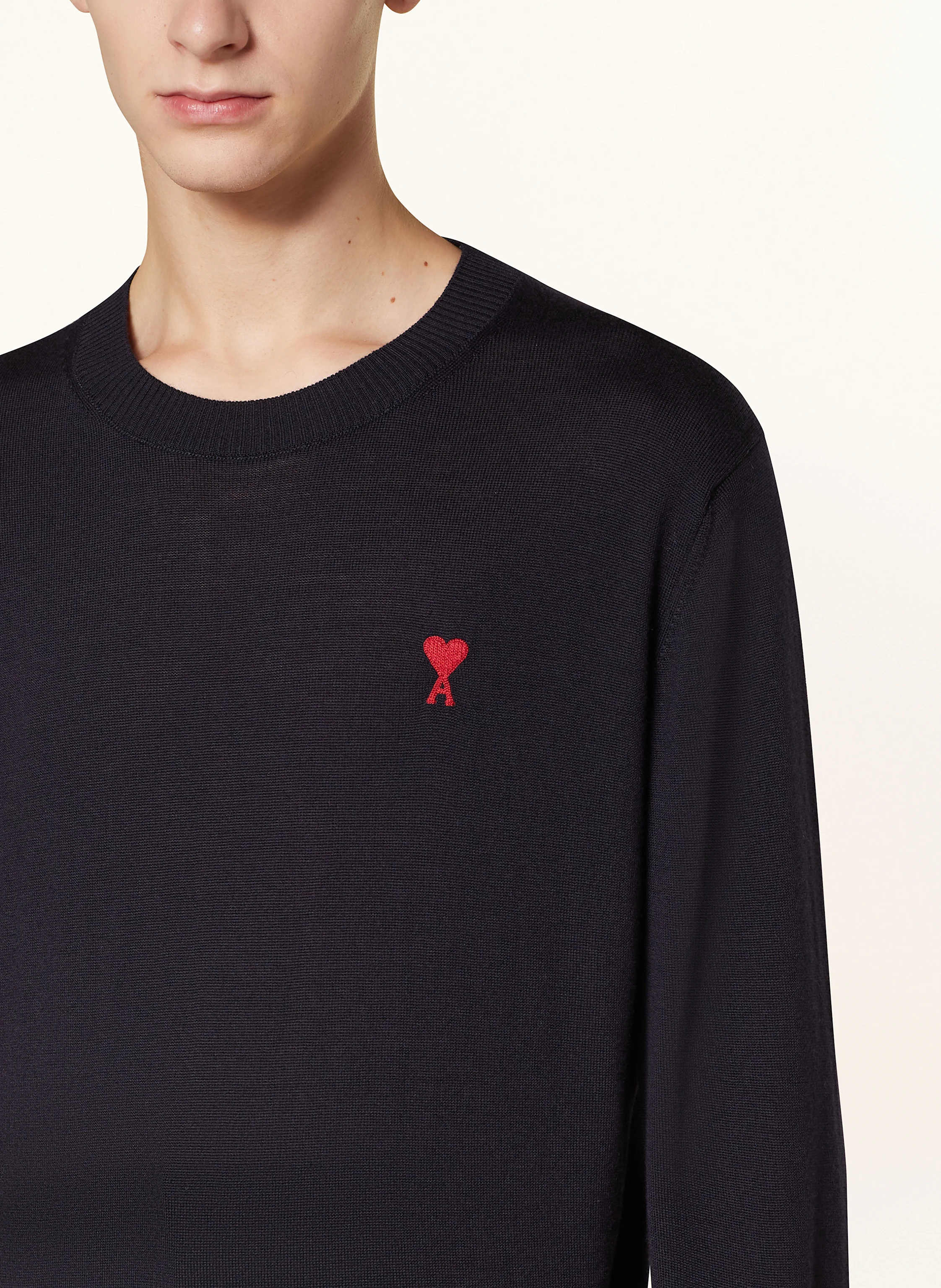 AMI PARIS Pullover aus Merinowolle