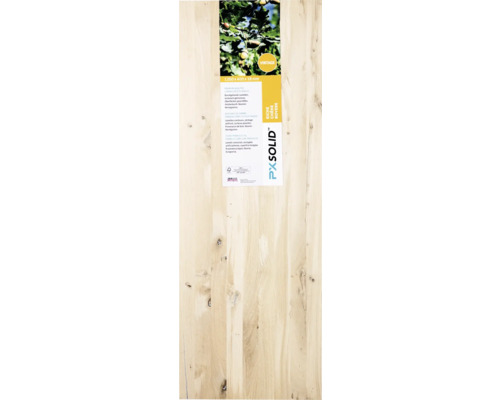 Gelamineerd eiken paneel, vintage stijl, 2000x600x20 mm