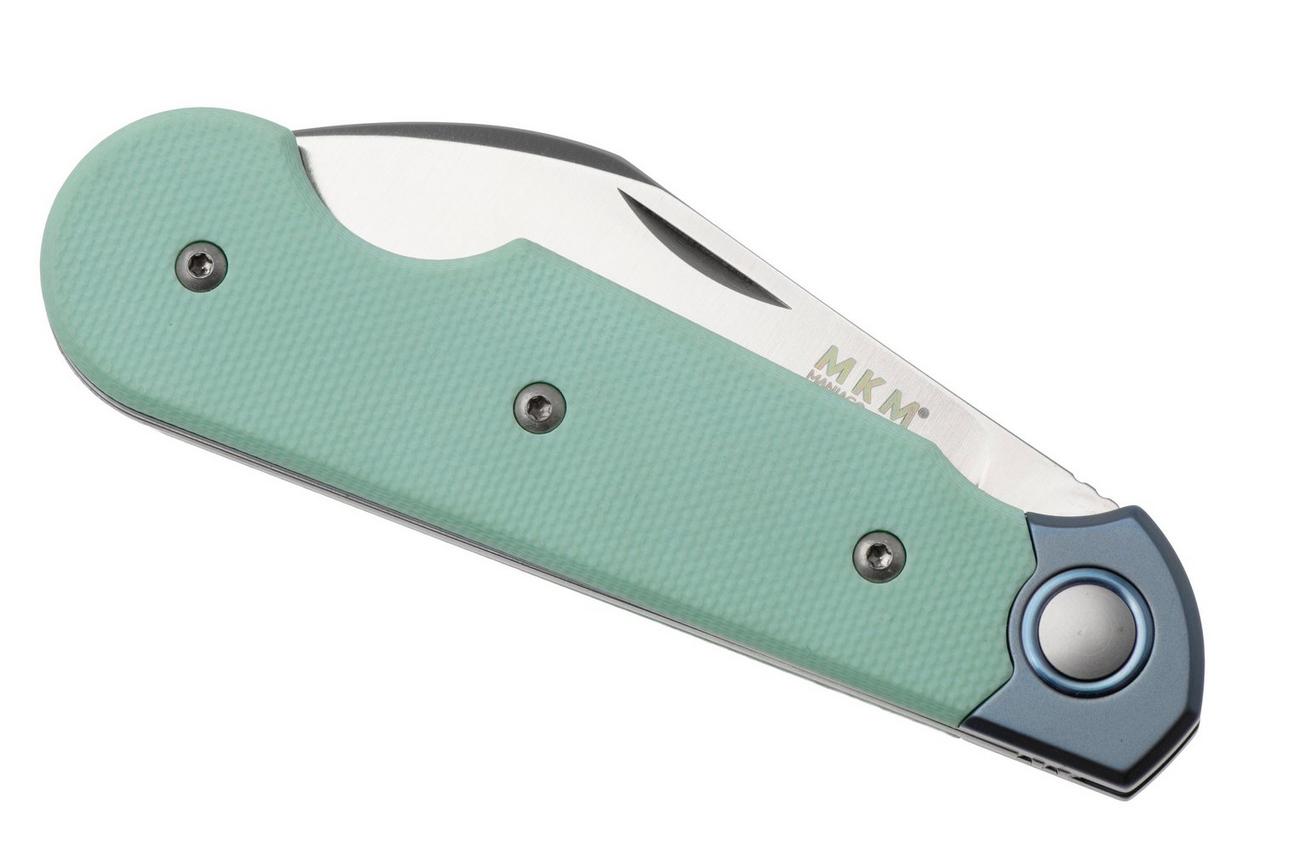 MKM Jacques JQ-TGTI, Satin CPM MagnaCut, Light Blue G10 zakmes, Jesper Voxnaes design