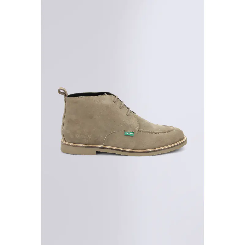 KICK TOTEM BEIGE TAUPE DERBIES Cuir Homme