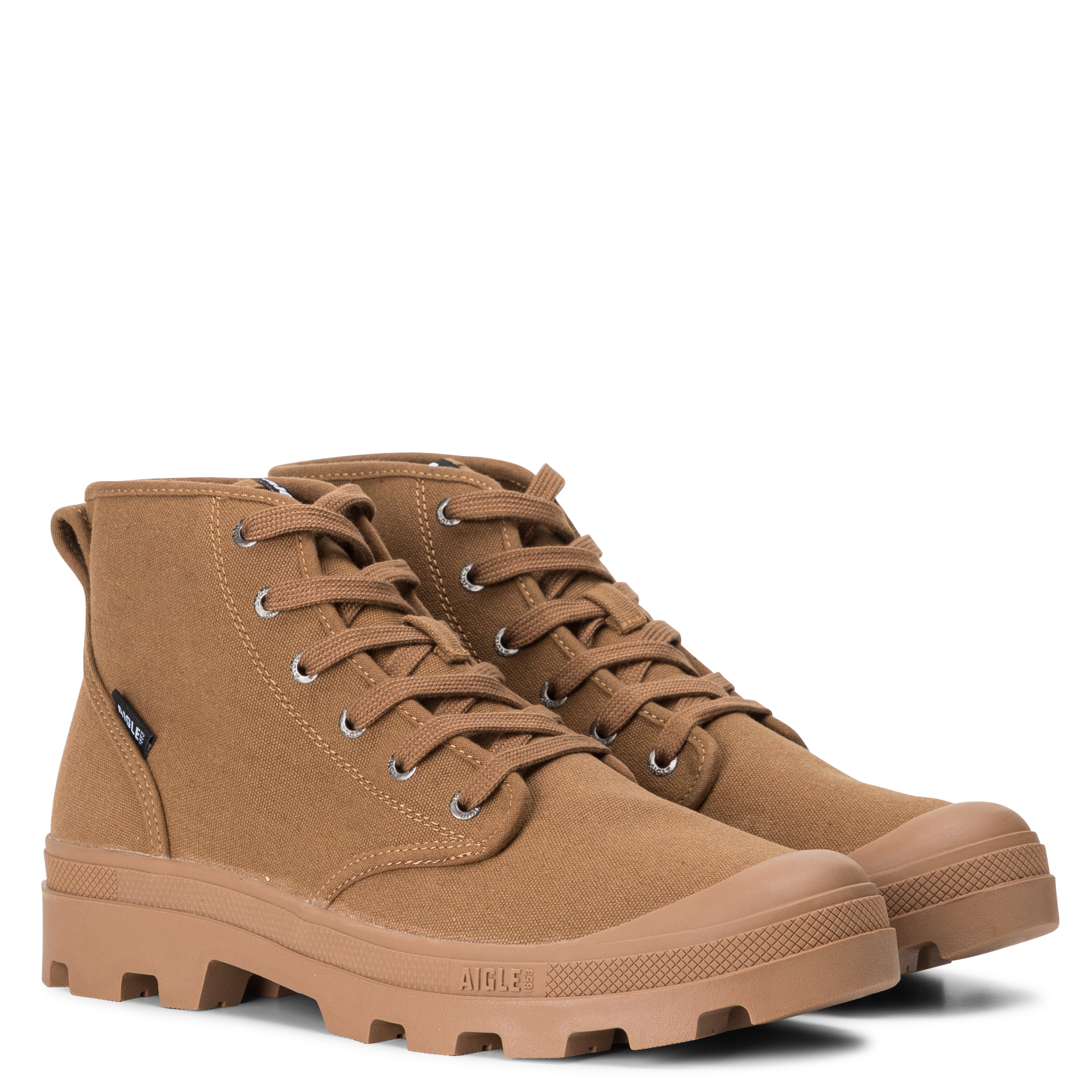 TENERE CVS - Boots à lacets en coton | Marron