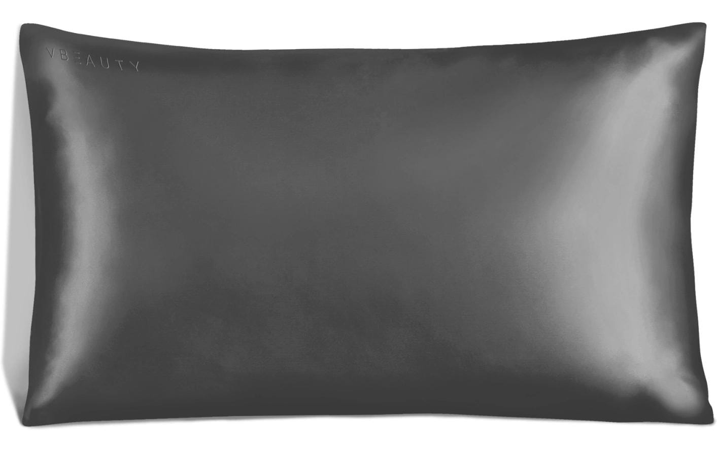 Beauty Seidenkissen 65 x 100 cm – Anthrazit<br>Seidenkissenbezug aus Seide