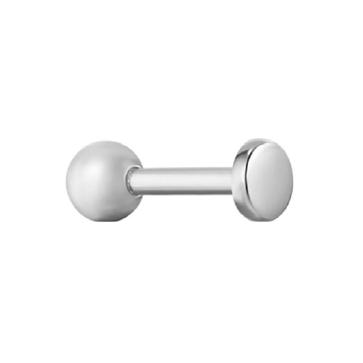 Boucle d'oreille individuelle Ania Haie Ear Edit Disc argent