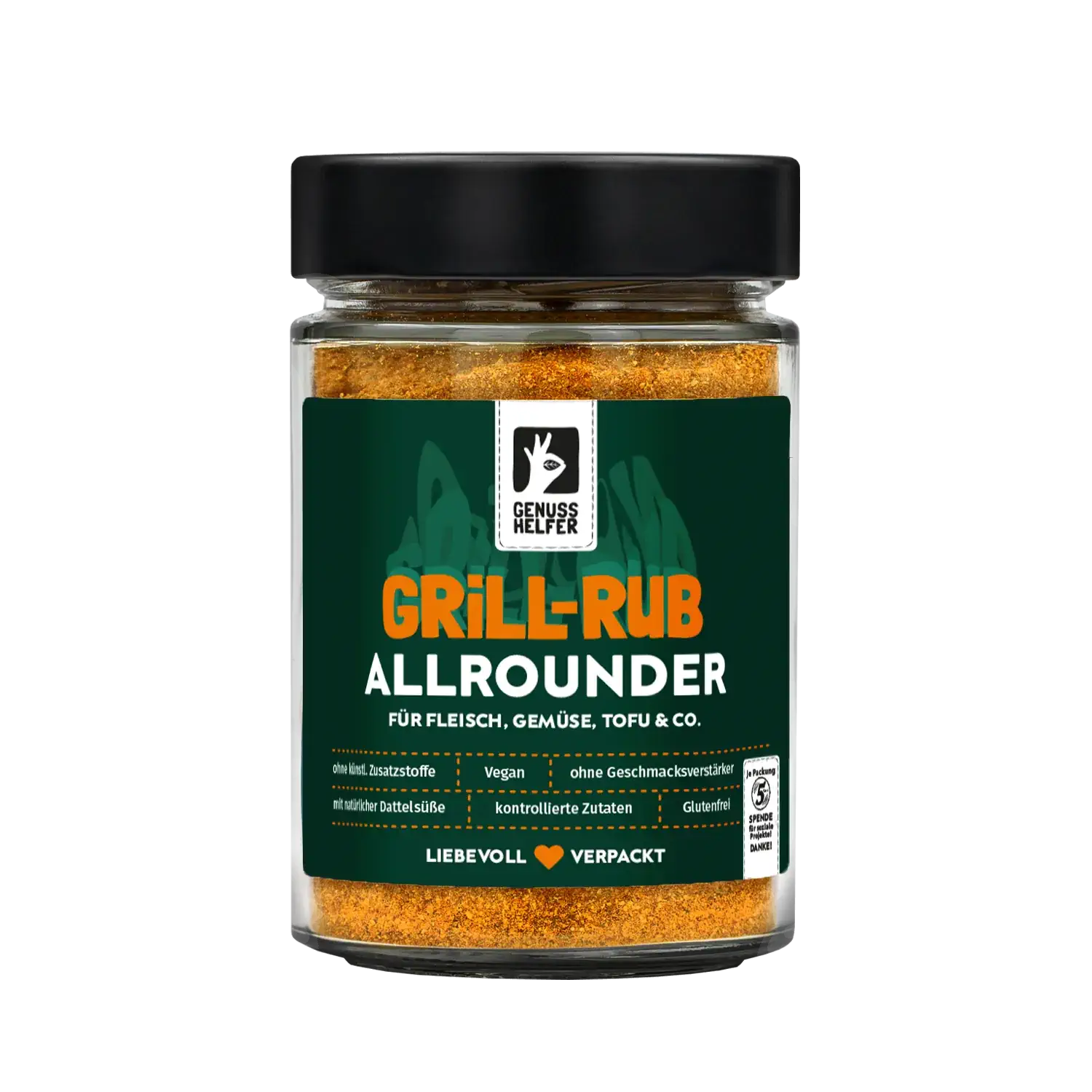 Grill-Rub Allrounder, im Glas