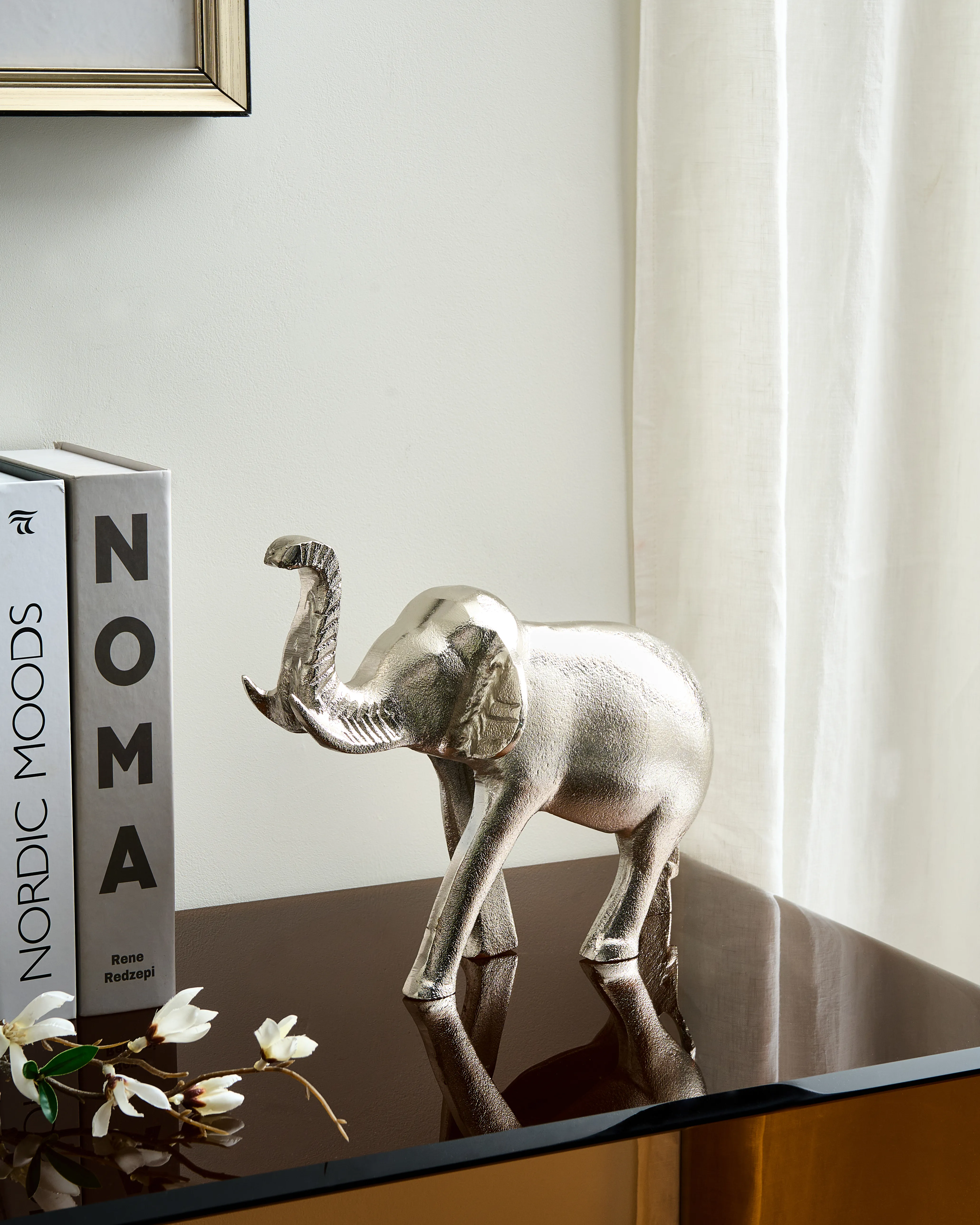 Figuur Olifant MIOGOST Metaal Zilver