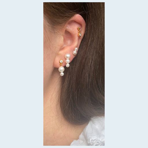 The Earring Shop Belle Ørering, Guld