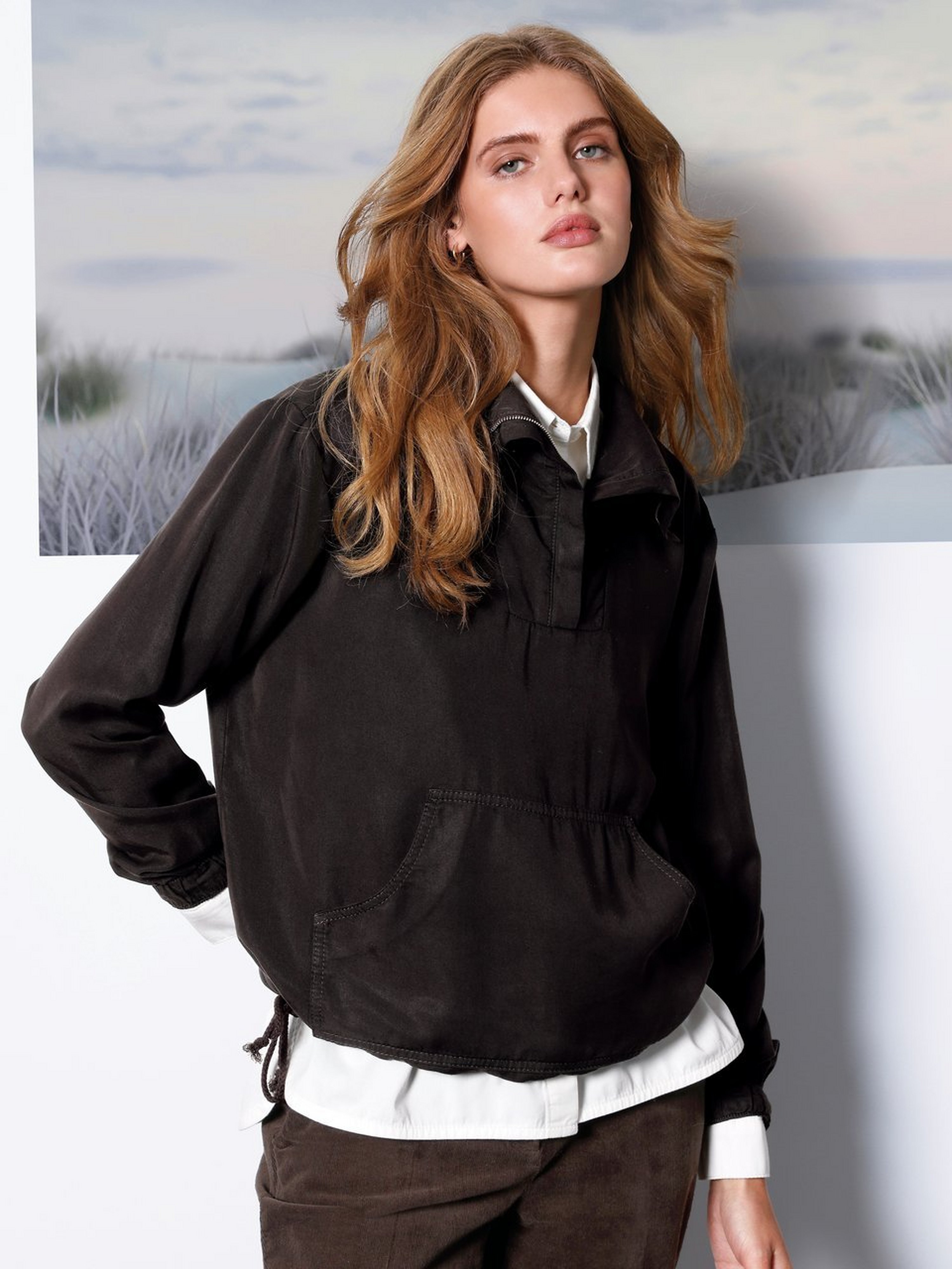 Blusen-Pullover