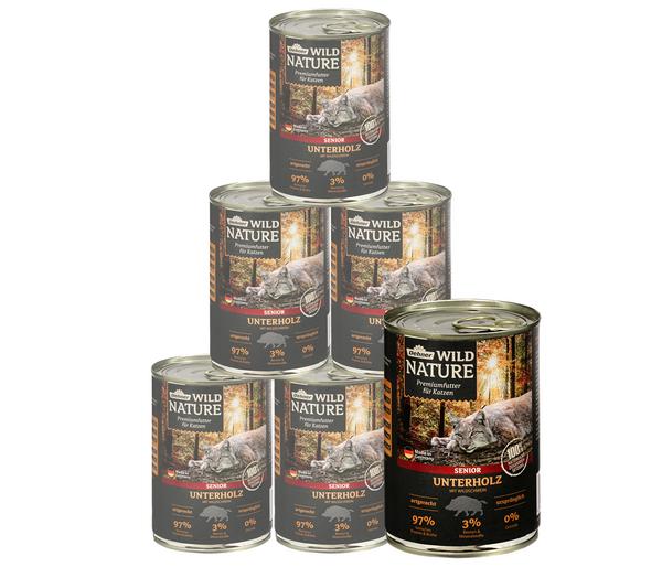 Dehner Wild Nature Nassfutter für Katzen