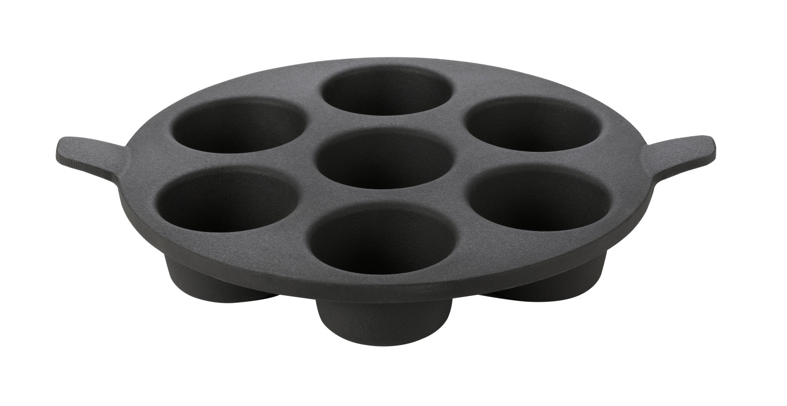 Guss-Gebäck-Einleger - schwarz - Ø 32 cm