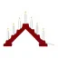 Klassisk adventslysestake LED 30 cm