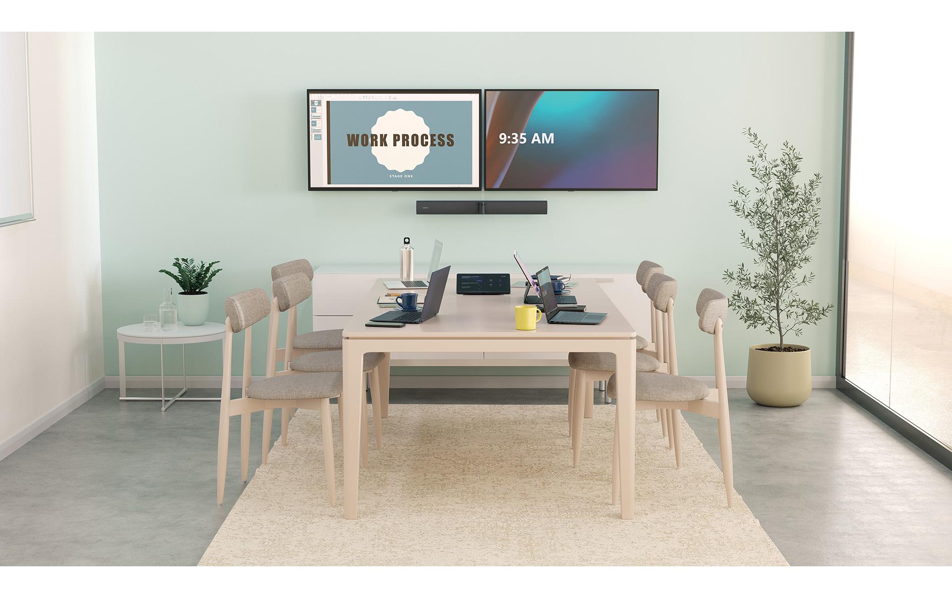 PanaCast 50 Video Bar System 4K 30 fps<br>PanaCast 50 Video Bar System, Meetings, die alle miteinbeziehen, einfach auf Tastendruck