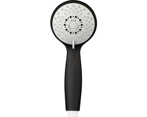 Basano handdouche, Ø 8 cm, 3-voudig verstelbaar, matzwart