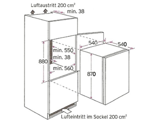 Held Furniture keukenblok zonder apparatuur Milan 330 cm grijs hoogglans gedemonteerd omkeerbaar model 624.1.6211