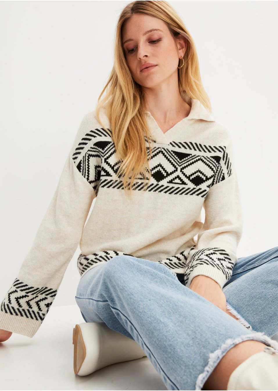 Pull à motif